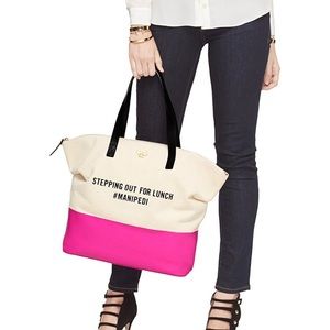 Kate Spade Call to Action Tote #ManiPedi